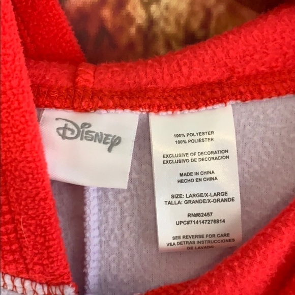 DISNEY The Little Mermaid Pajamas size L/XL - Picture 4 of 7